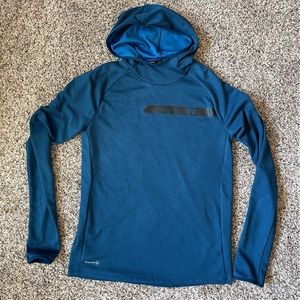 Russell Dri-Power 360 Training Fit Blue Hoodie Shirt Men’s Small (34-36)